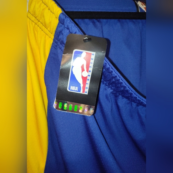 Nike Dri-Fit Golden State Warriors NBA Basketball Shorts Men's - Picture 5 of 7